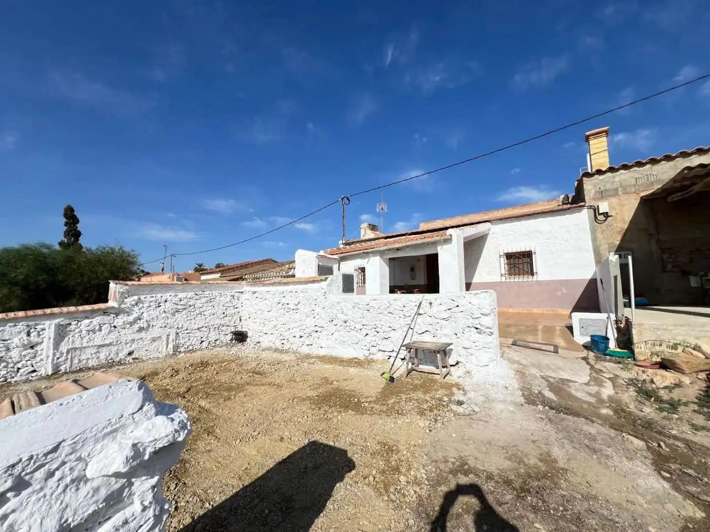 Außenansicht von Country house zum Verkauf in Cuevas del Almanzora mit Klimaanlage, Heizung und Terrasse