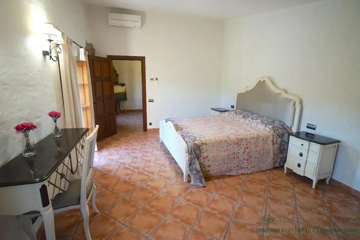 Bedroom of Country homes for sale in Castell d'Aro, Platja d'Aro i s'Agaró  with Air Conditioner, Heating and Terrace