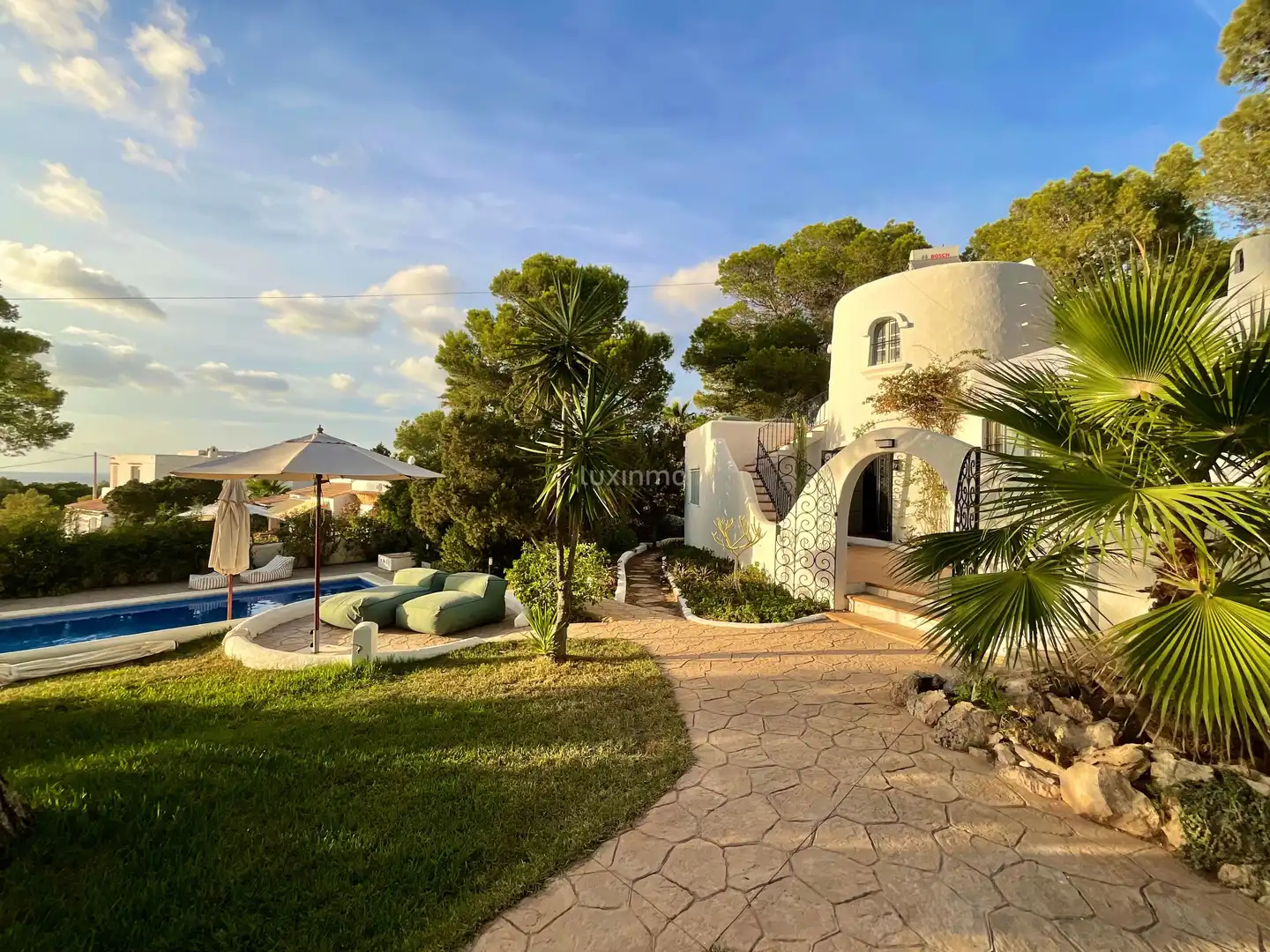 Garden of Houses for rent in Sant Antoni de Portmany, Illes Balears