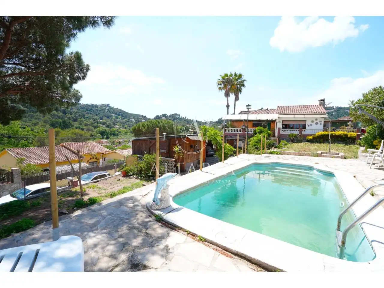 Piscina de Casa o chalet en venta en Palafolls con Jardín privado, Piscina y Alarma
