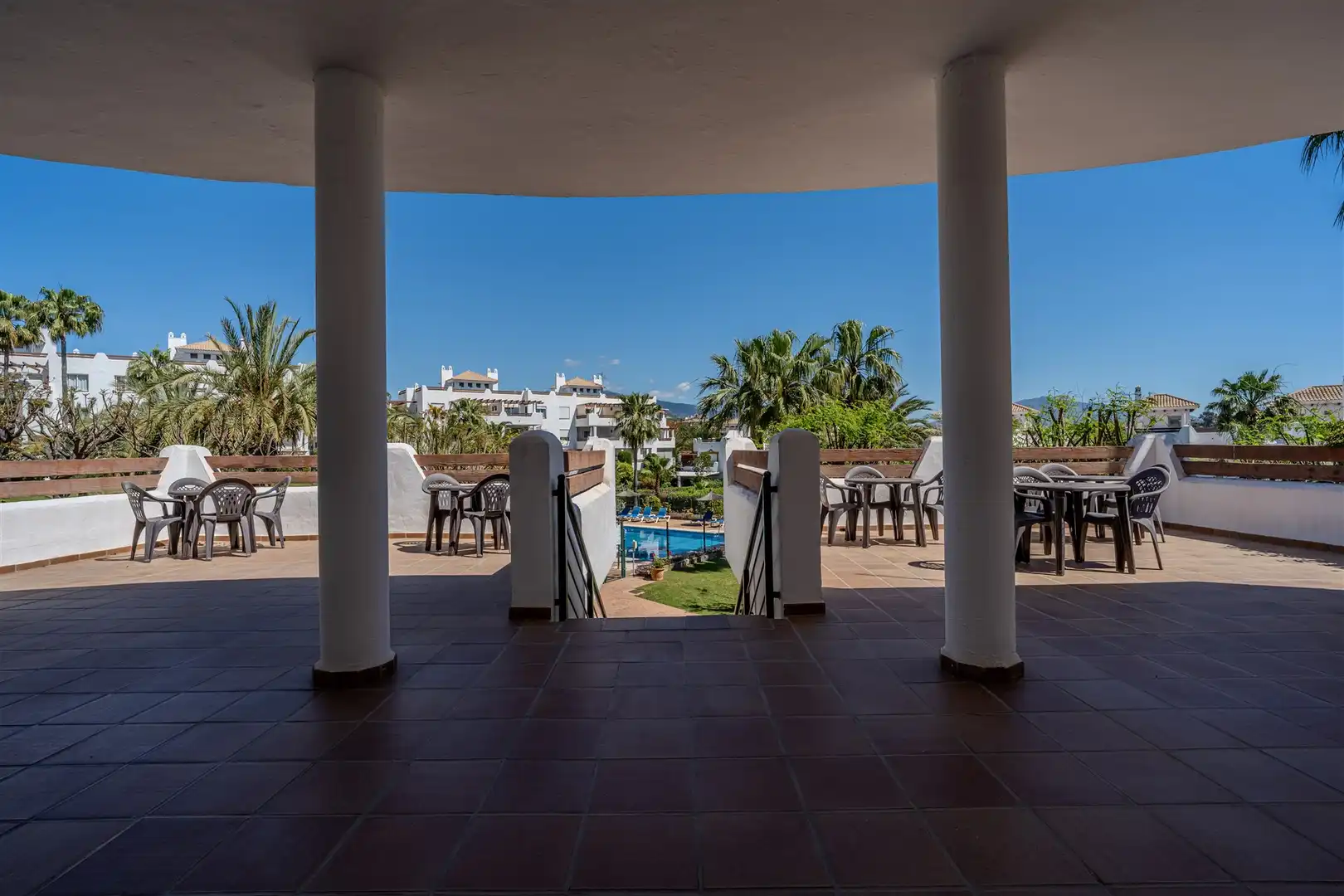 Terrassa de Casa o xalet en venda en Estepona