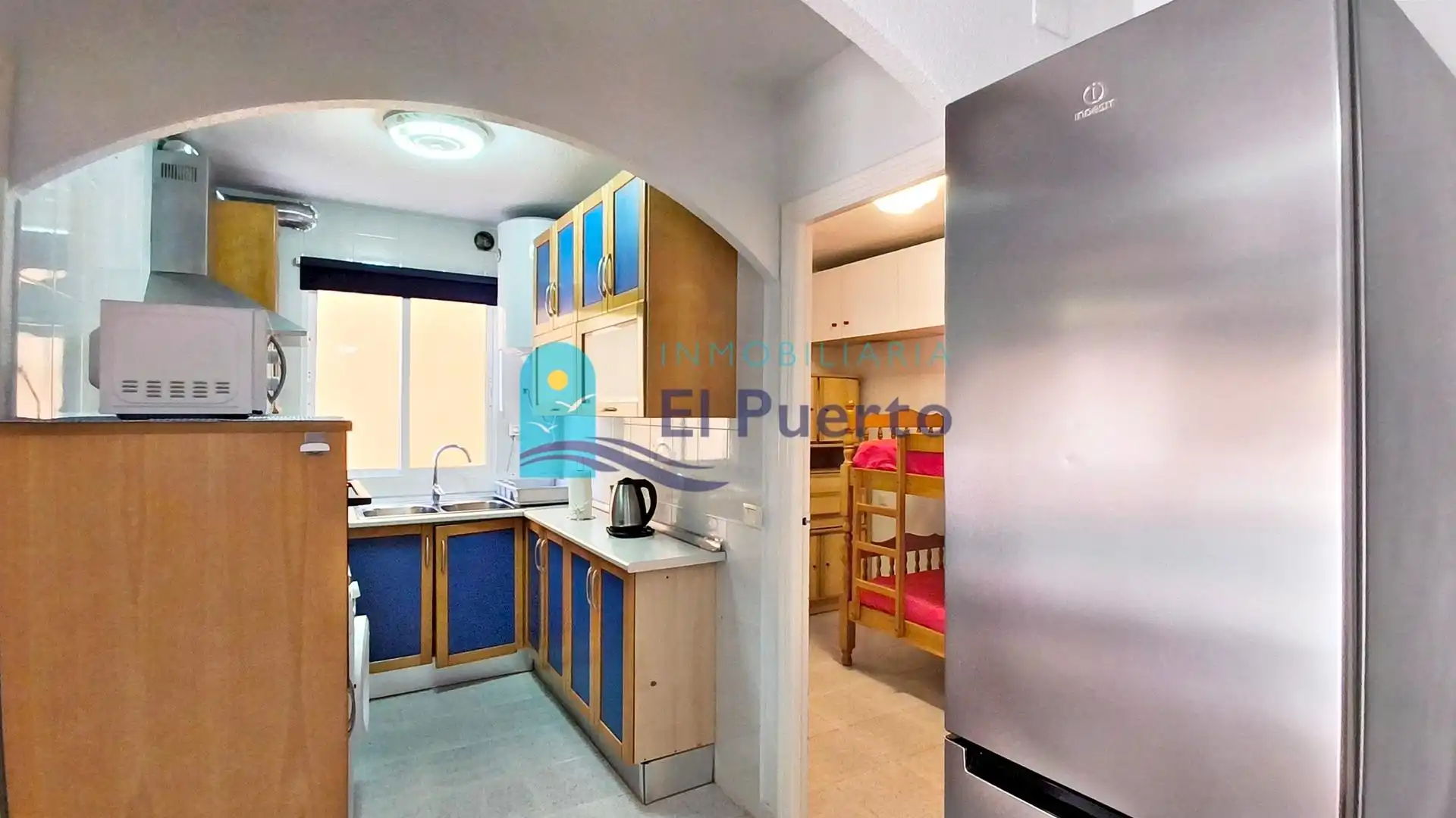 Cocina de Apartamento en venta en Mazarrón con Aire acondicionado, Calefacción y Terraza