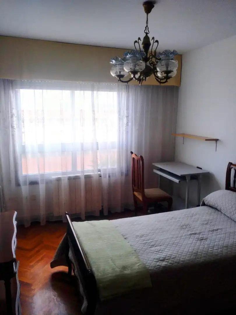 Bedroom of Flat for rent in A Coruña Capital   with Heating, Parquet flooring and Furnished