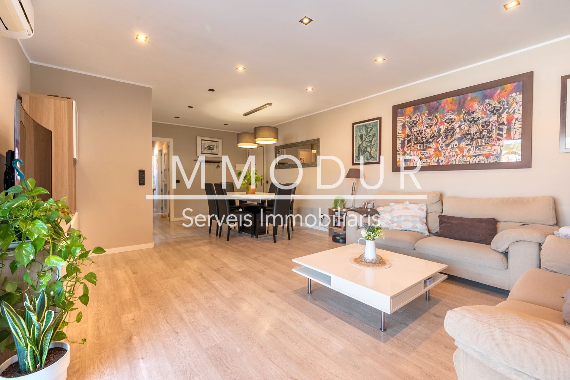 Sala d'estar de Pis en venda en Castelldefels amb Aire condicionat, Calefacció i Terrassa