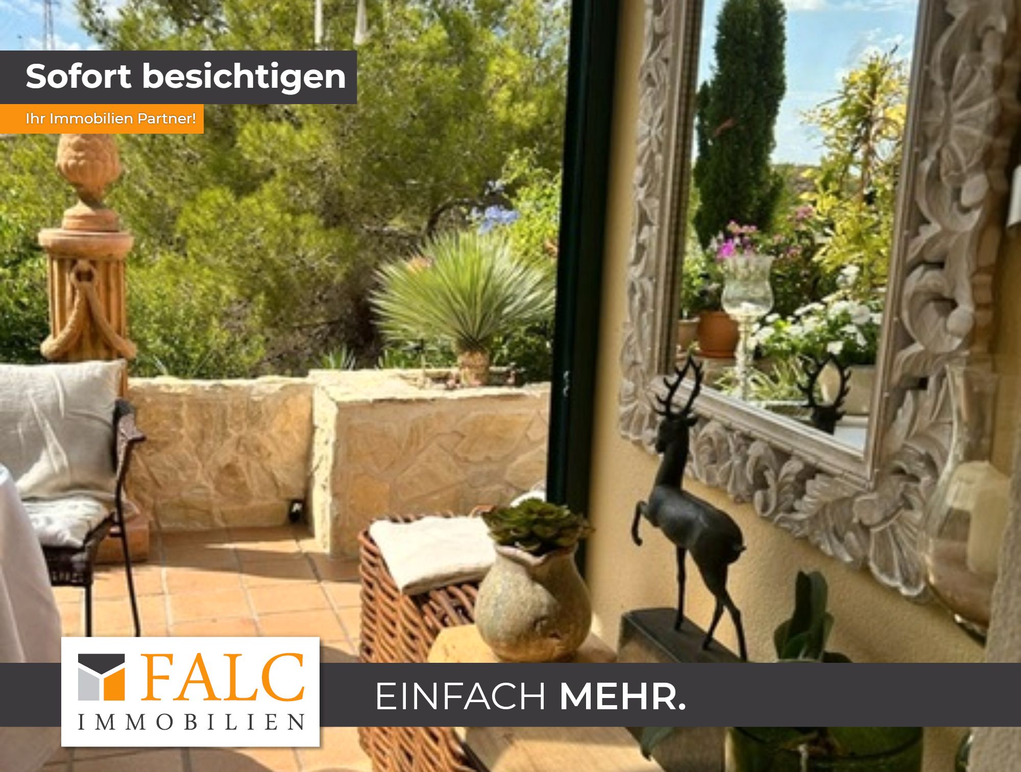 Garden of Single-family semi-detached for sale in Orihuela  with Air Conditioner, Private garden and Community pool