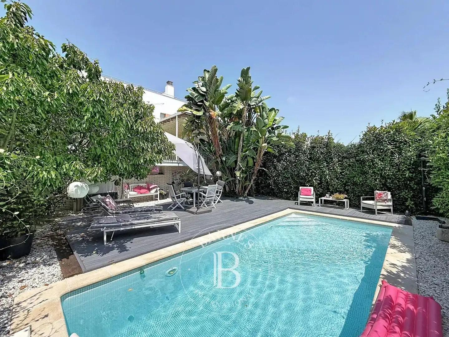 Jardín de Casa adosada en venta en Mataró con Aire acondicionado, Calefacción y Jardín privado
