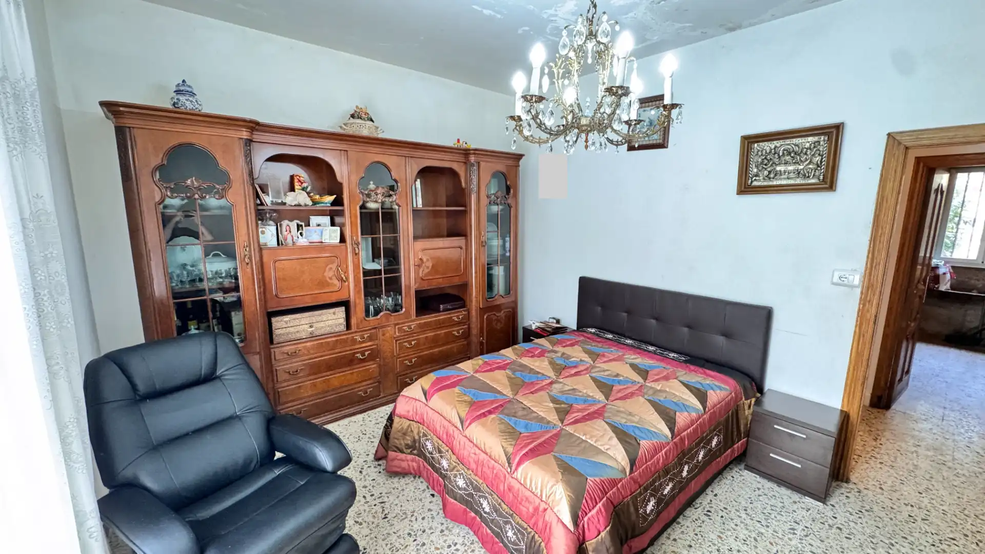 Sala de estar de Casa o chalet de alquiler en Carballo con Parquet, Trastero y Amueblado