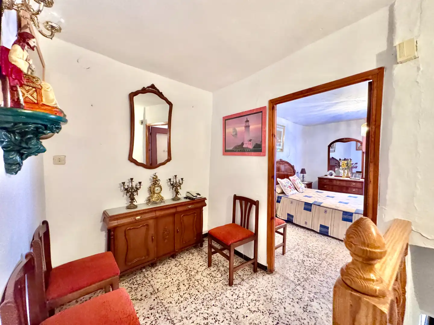 Living room of Houses for sale in Aldeire  with Storage room, Furnished and Balcony