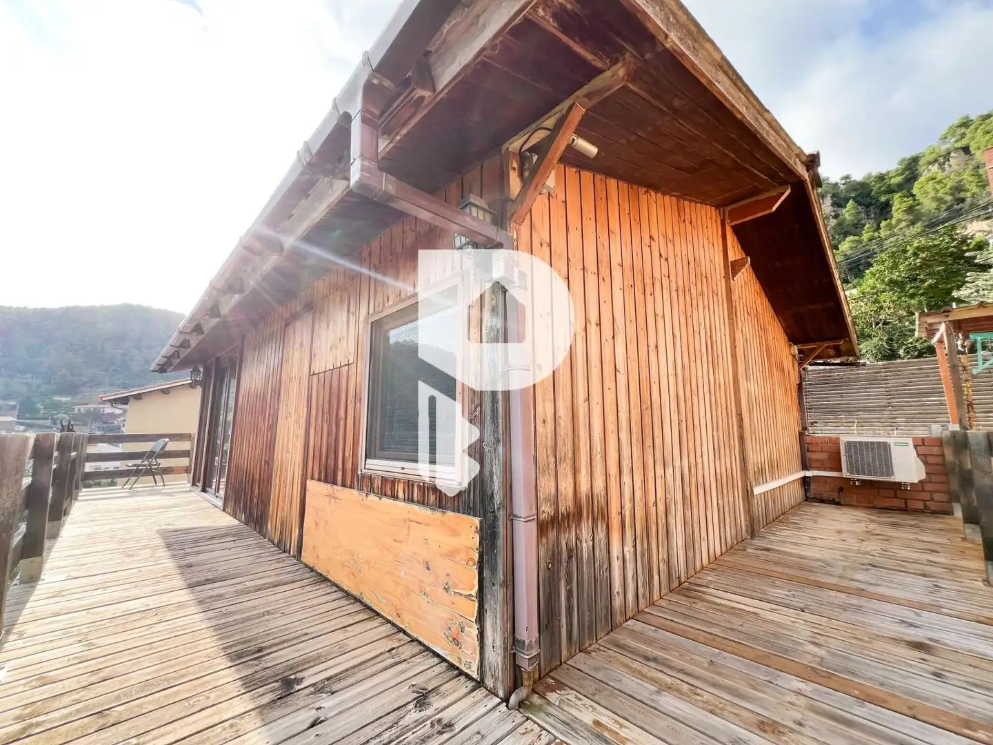 Vista exterior de Casa o chalet en venta en Vallirana con Aire acondicionado, Calefacción y Jardín privado