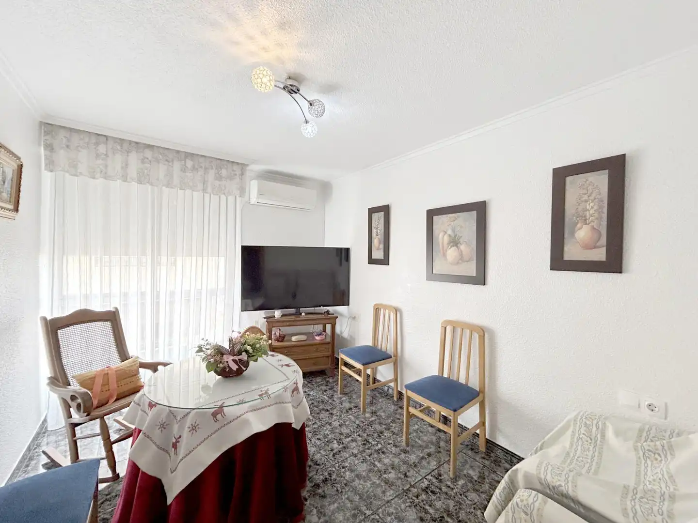 Sala de estar de Piso en venta en Novelda con Aire acondicionado, Trastero y Alarma