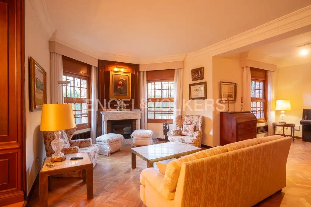 Sala de estar de Casa o chalet en venta en Castellón de la Plana / Castelló de la Plana con Calefacción, Jardín privado y Terraza