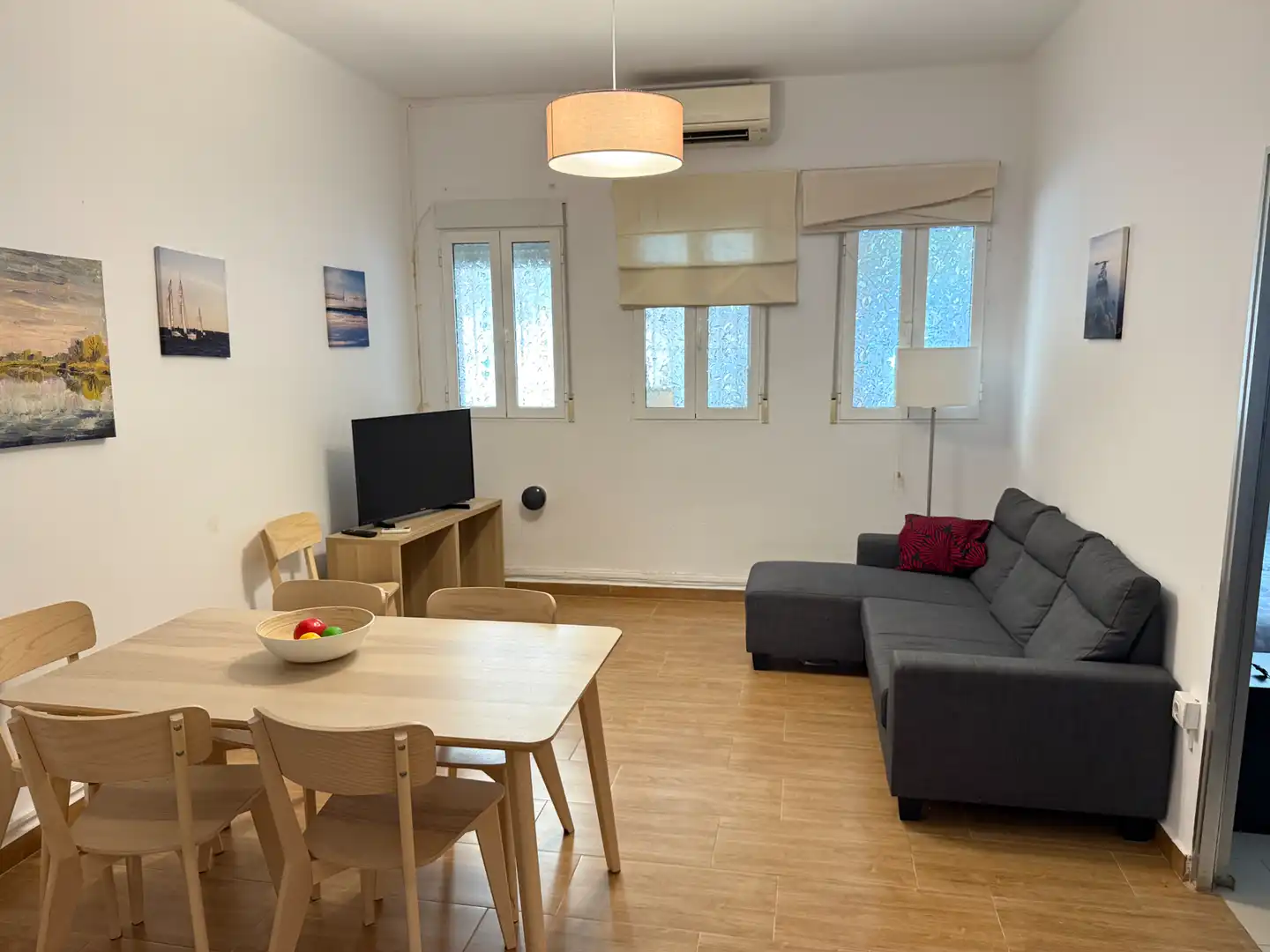 Living room of Flat for sale in Valencia  with Air Conditioner and Storage room