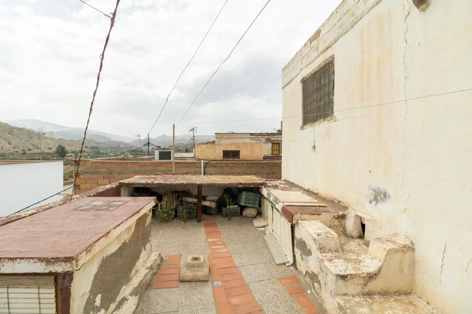 Exterior view of Houses for sale in Alhabia  with Terrace, Storage room and Furnished