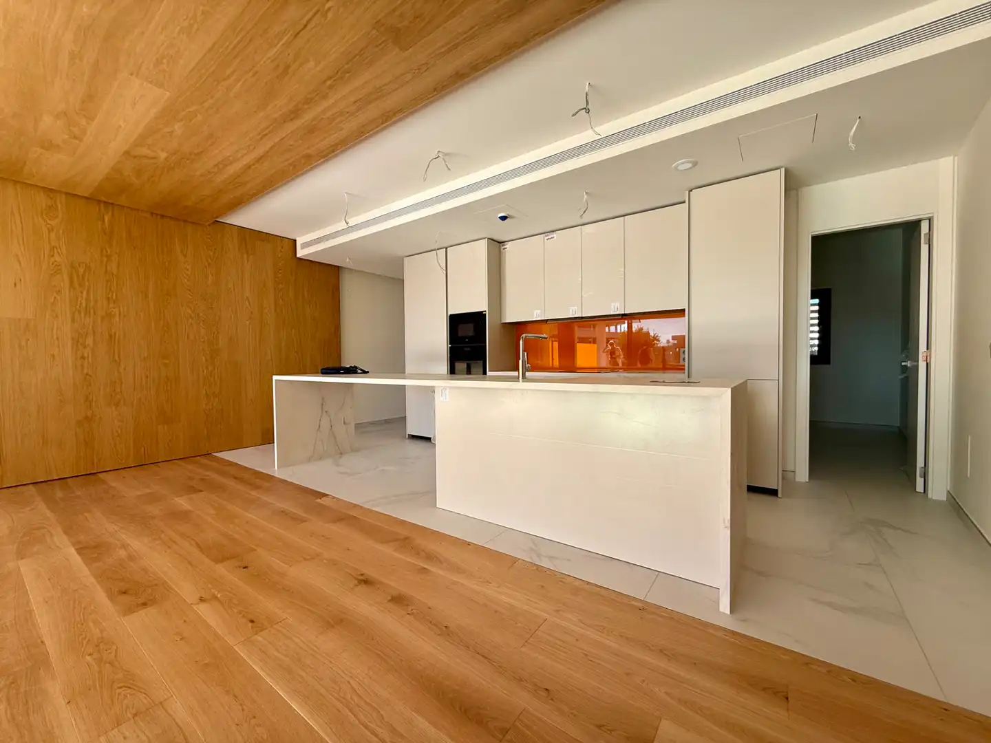 Cocina de Apartamento en venta en Fuengirola con Aire acondicionado, Calefacción y Jardín privado