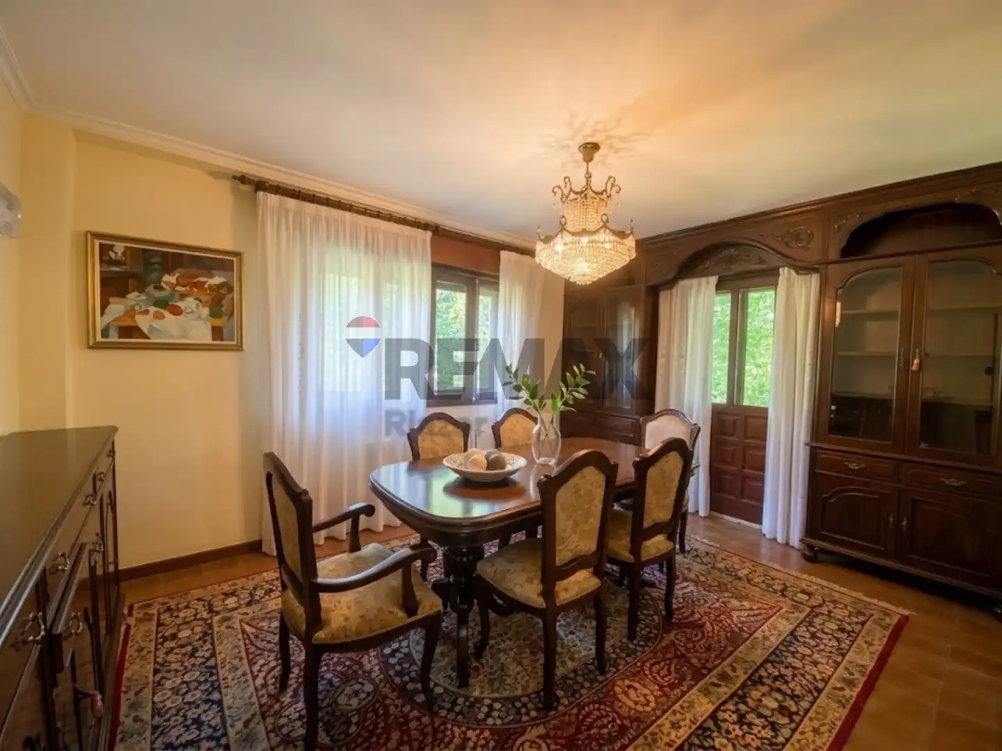 Comedor de Casa o chalet en venta en Ames con Calefacción, Jardín privado y Terraza