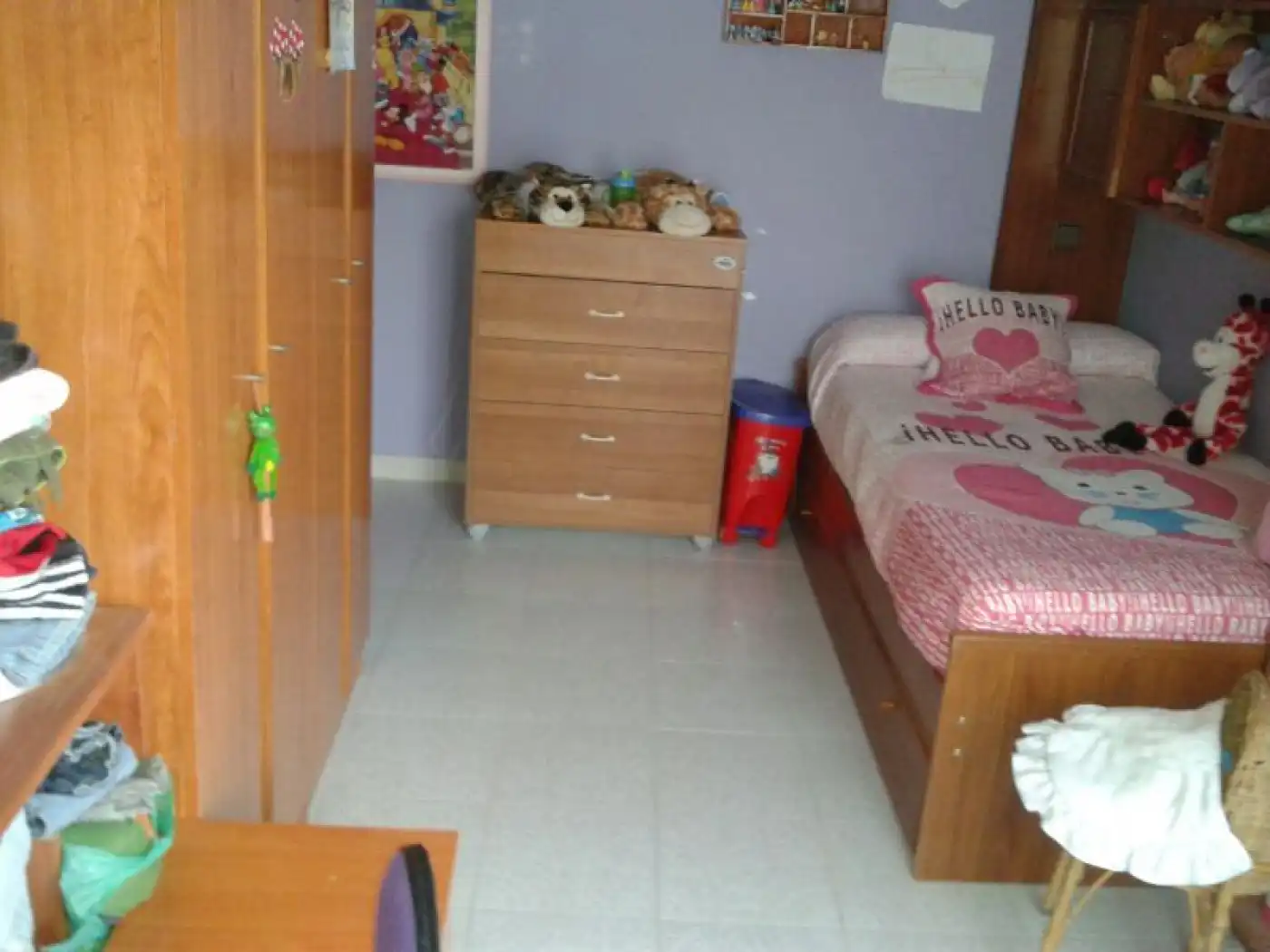 Schlafzimmer von Maisonette zum Verkauf in Baltanás mit Heizung und Abstellraum