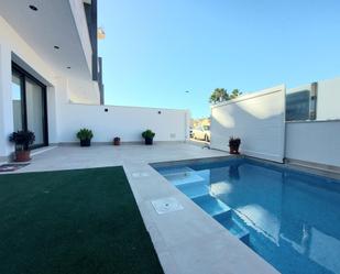 Swimming pool of Single-family semi-detached for sale in San Pedro del Pinatar  with Heating, Private garden and Terrace