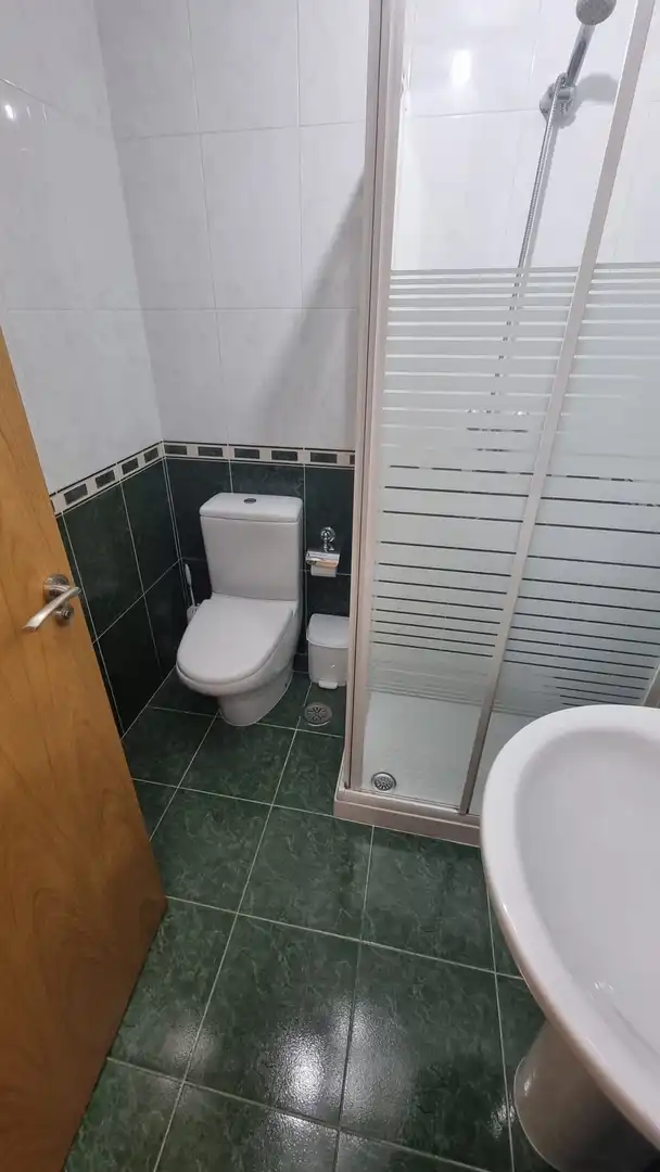 Bathroom of Flat for rent in Sanxenxo  with Heating, Terrace and Furnished
