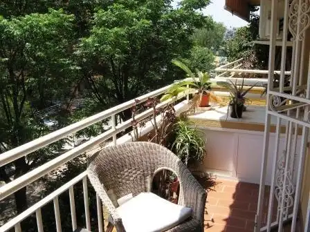 Balcony of Flat for rent in Tomares  with Air Conditioner, Heating and Private garden