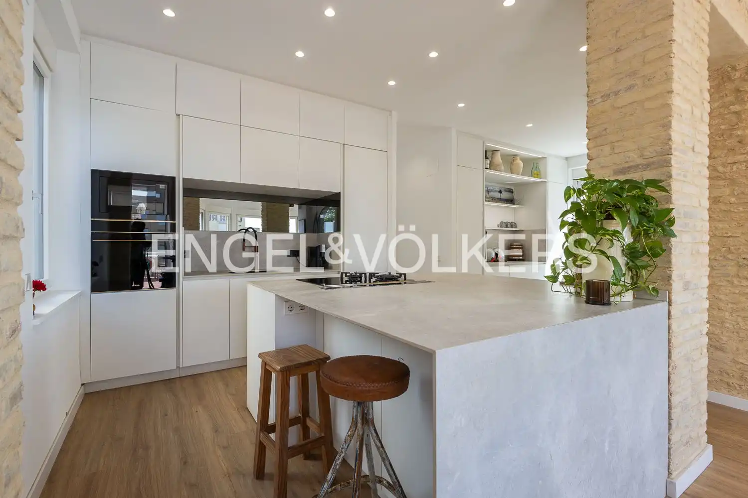 Cocina de Casa o chalet de alquiler en Cullera con Calefacción, Parquet y Terraza