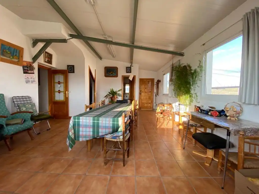 Menjador de Finca rústica en venda en Alcóntar amb Jardí privat, Traster i Balcó