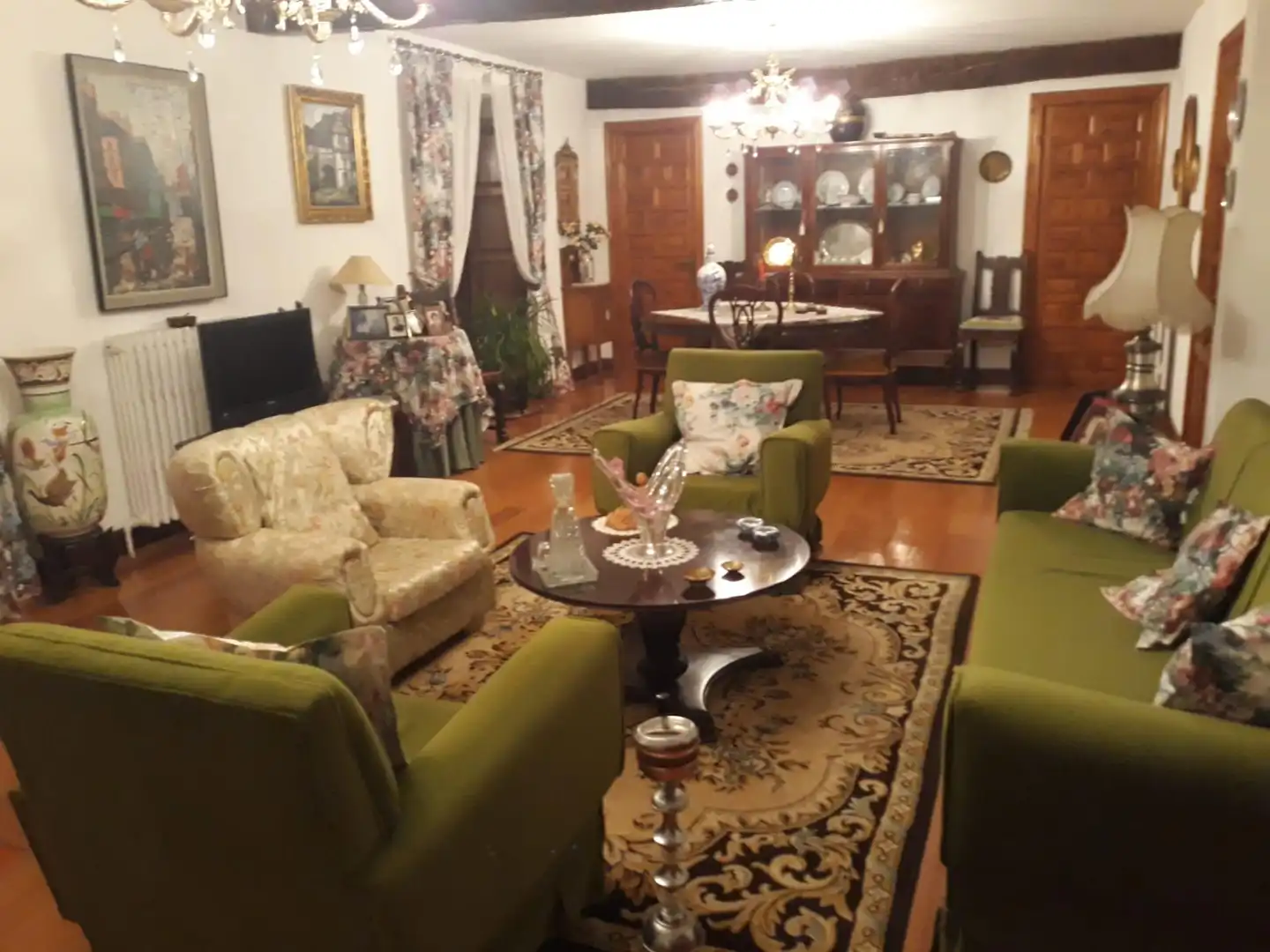Living room of Houses for sale in Valle de Mena  with Private garden, Furnished and Balcony