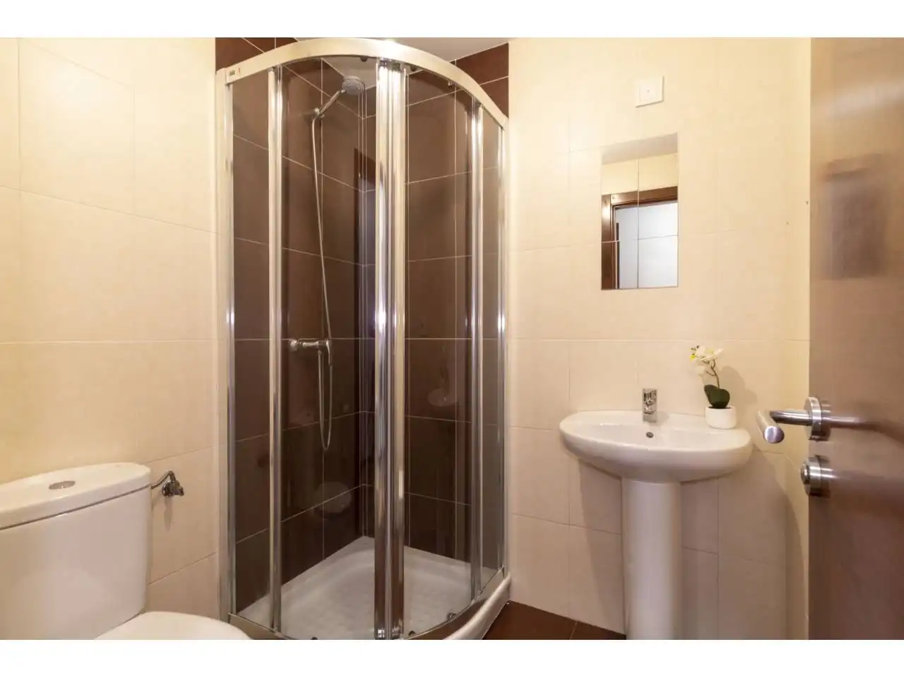 Bathroom of Flat for sale in Teo  with Heating, Terrace and Furnished