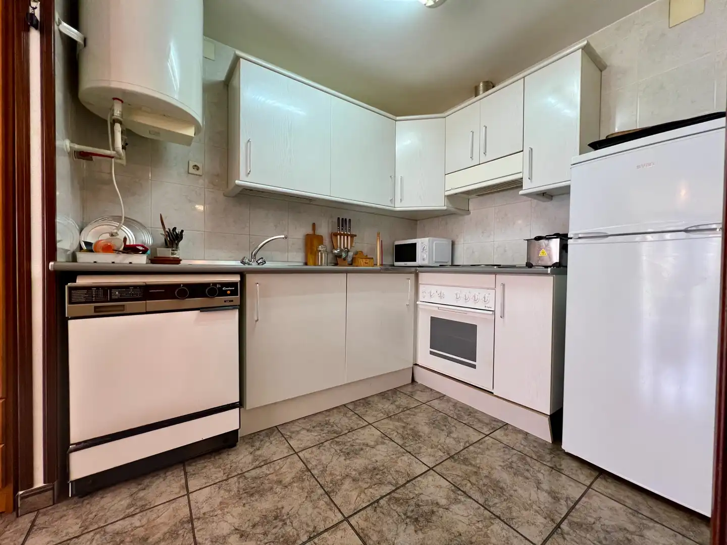 Cocina de Apartamento en venta en Fiscal con Calefacción, Terraza y Trastero