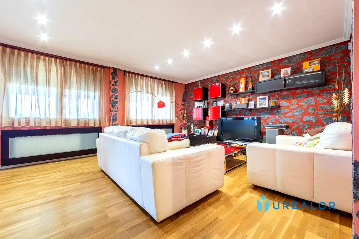 Wohnzimmer von Haus oder Chalet zum Verkauf in Illescas mit Klimaanlage, Heizung und Privatgarten