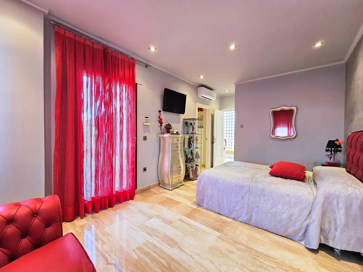 Habitación de Casa o chalet en venta en Cartagena con Aire acondicionado, Calefacción y Jardín privado