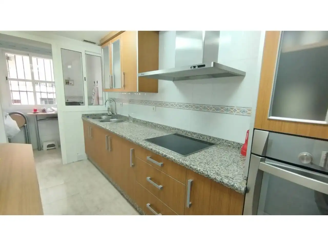 Kitchen of Flat for sale in Huelva  with Storage room and Furnished
