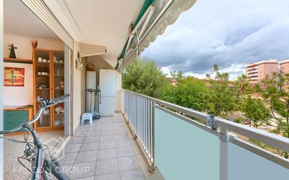 Balcony of Flat for sale in Vilanova i la Geltrú  with Air Conditioner, Heating and Balcony