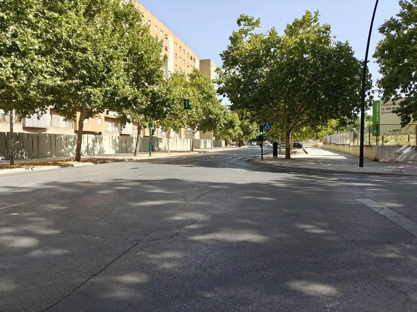 Vista exterior de Pis en venda en Granada