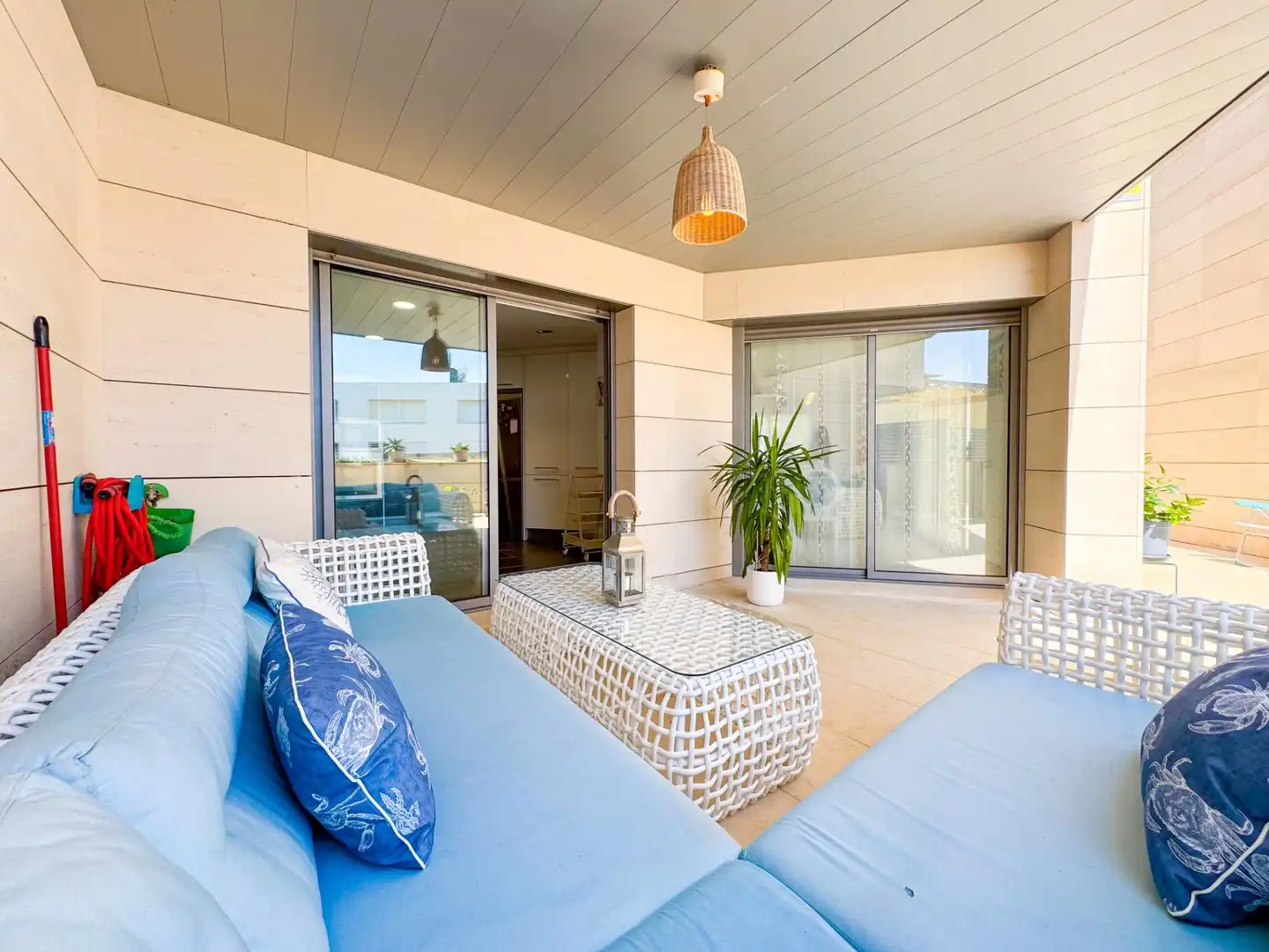 Terraza de Casa o chalet en venta en Torredembarra con Aire acondicionado, Calefacción y Jardín privado