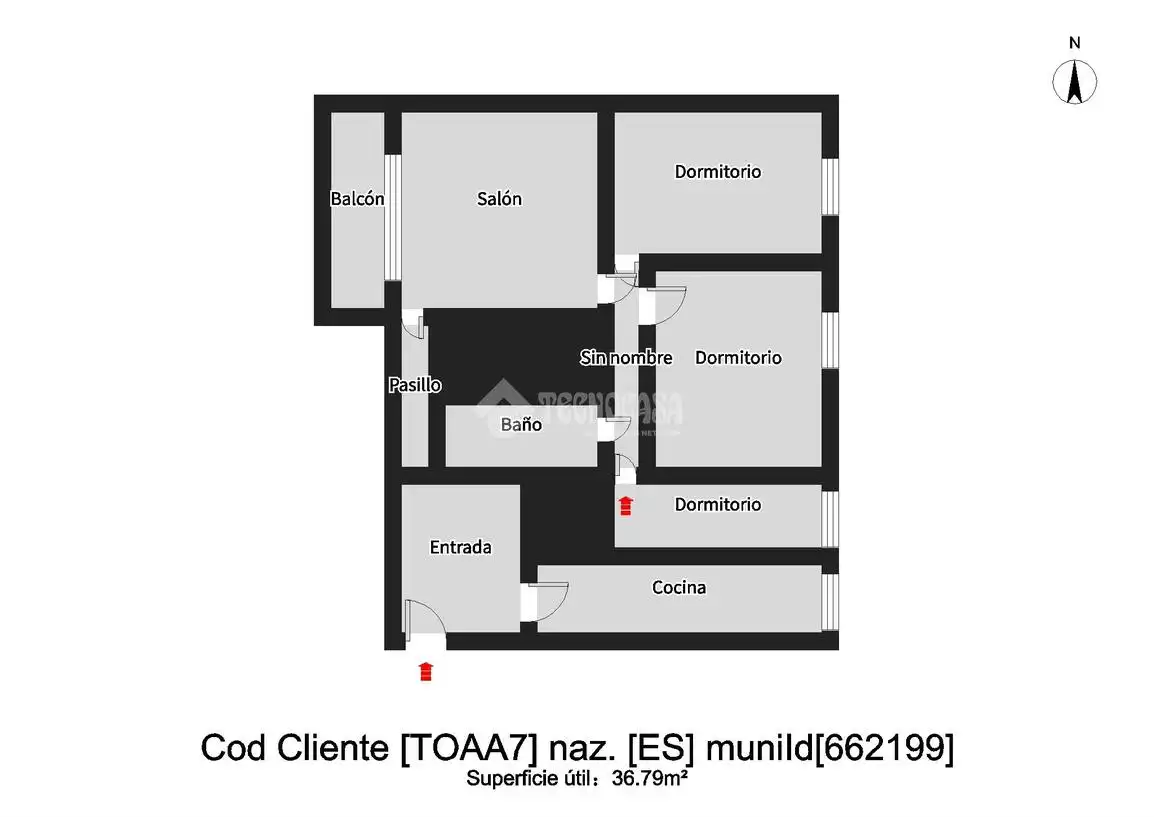 Flat for sale in Santa María de Benquerencia
