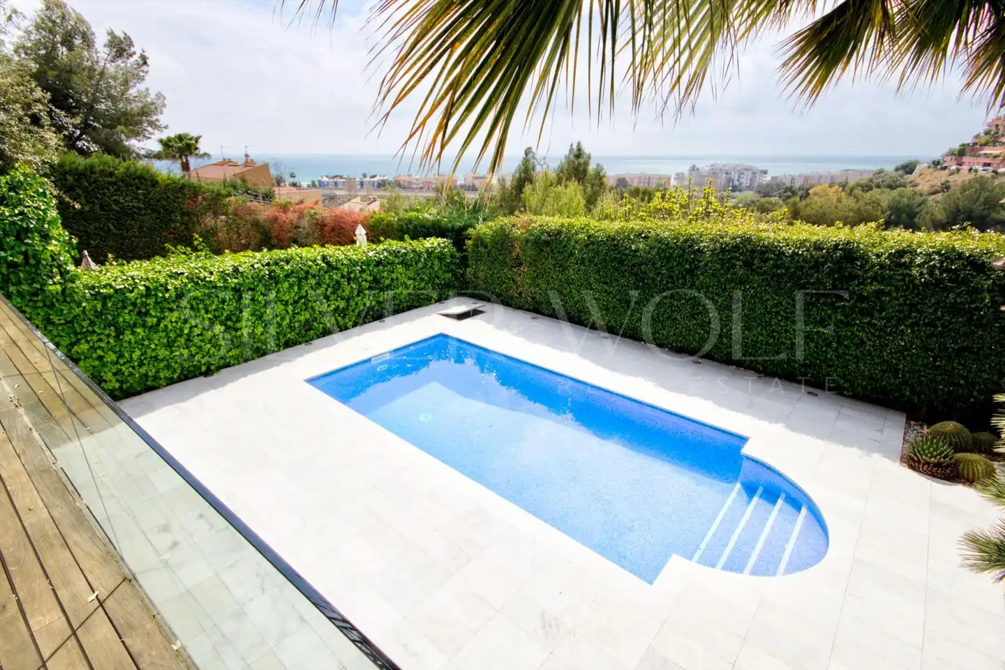 Piscina de Casa o chalet en venta en Sitges con Aire acondicionado, Calefacción y Jardín privado