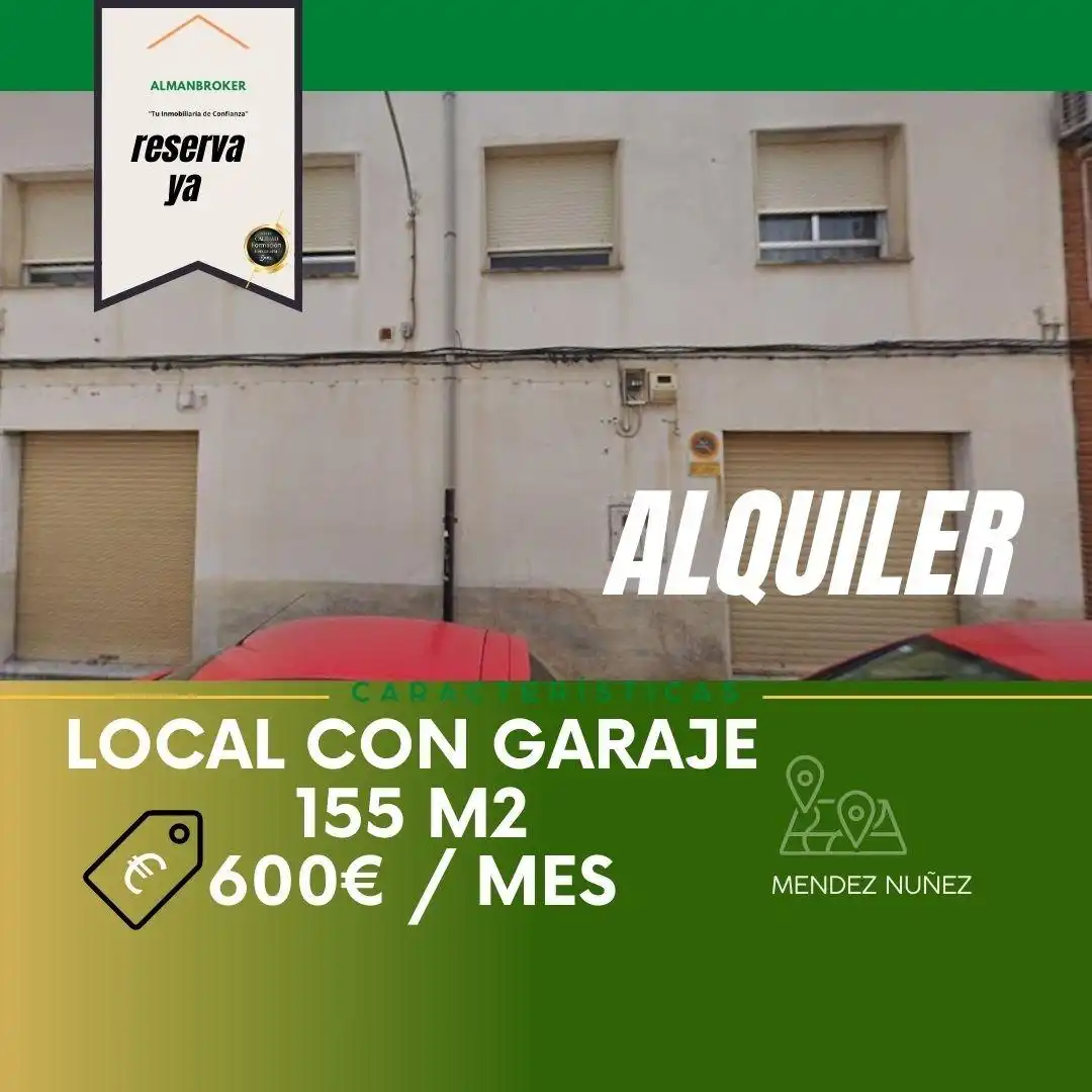 Local commercial à louer à Almansa