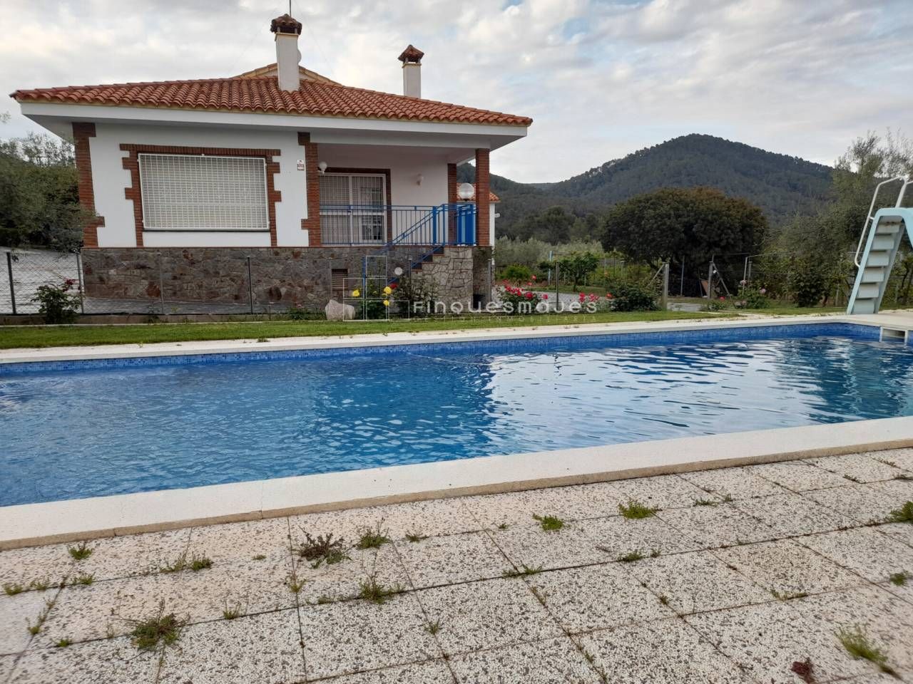 Piscina de Finca rústica en venta en Sentmenat con Aire acondicionado, Calefacción y Jardín privado