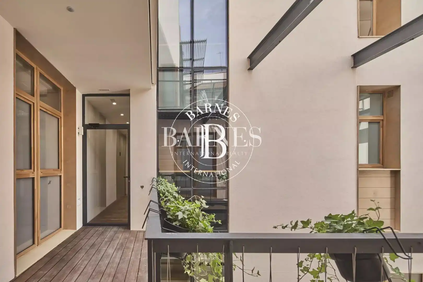 Balcony of Flat for rent in Madrid  with Air Conditioner, Heating and Storage room