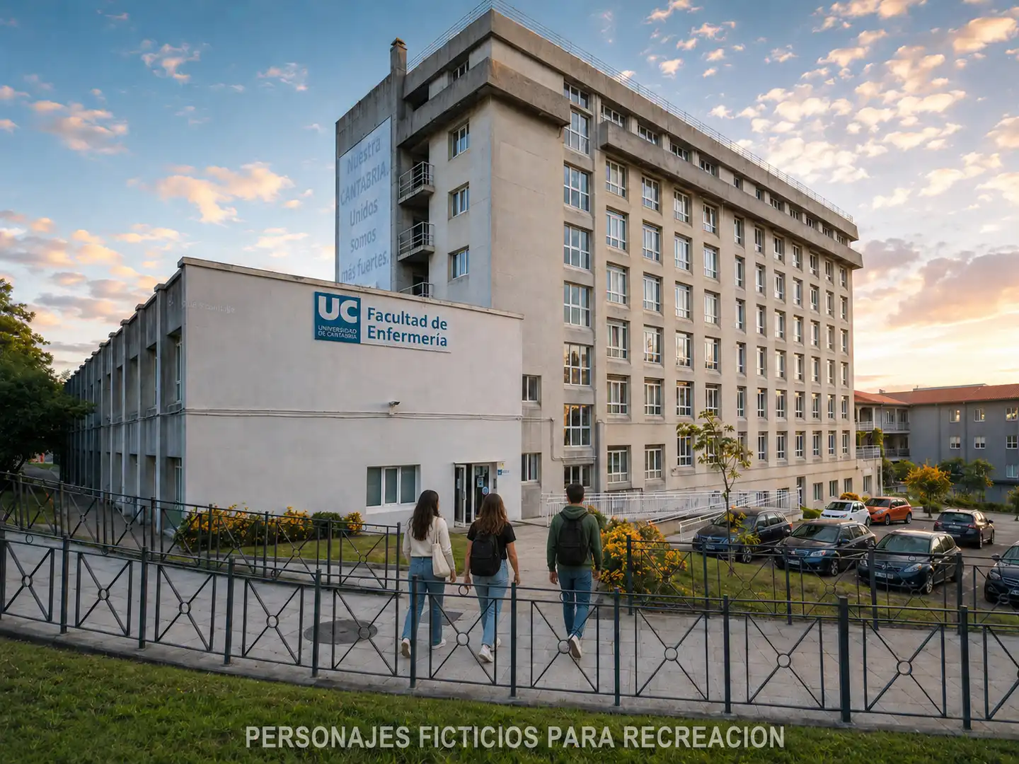 Vista exterior de Piso de alquiler en Santander con Calefacción, Amueblado y Horno