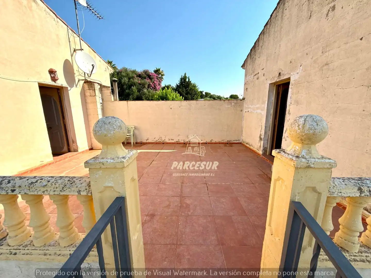 Terrace of Houses for sale in Almodóvar del Río  with Air Conditioner, Private garden and Terrace