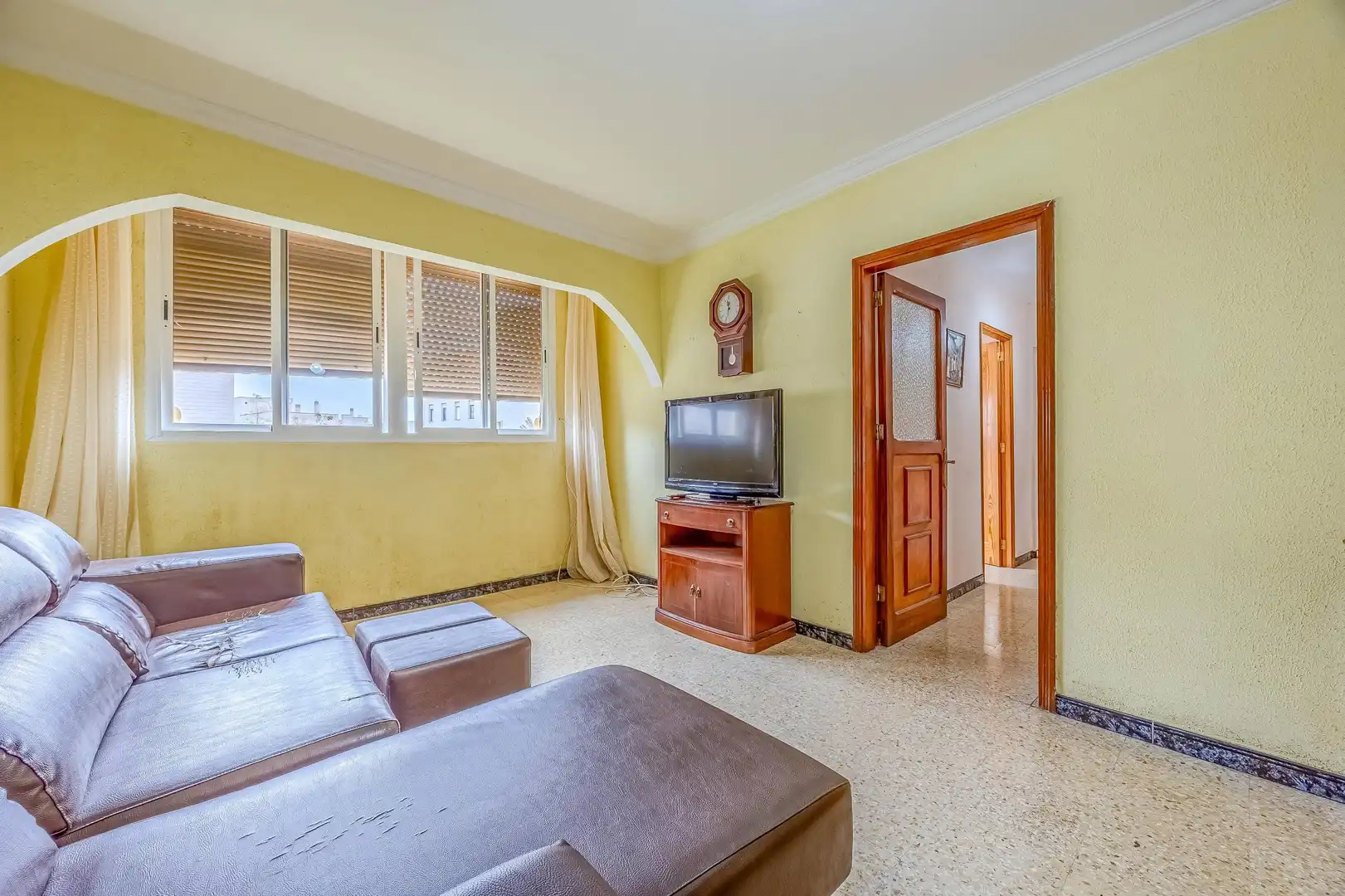 Sala de estar de Apartamento en venta en Las Palmas de Gran Canaria