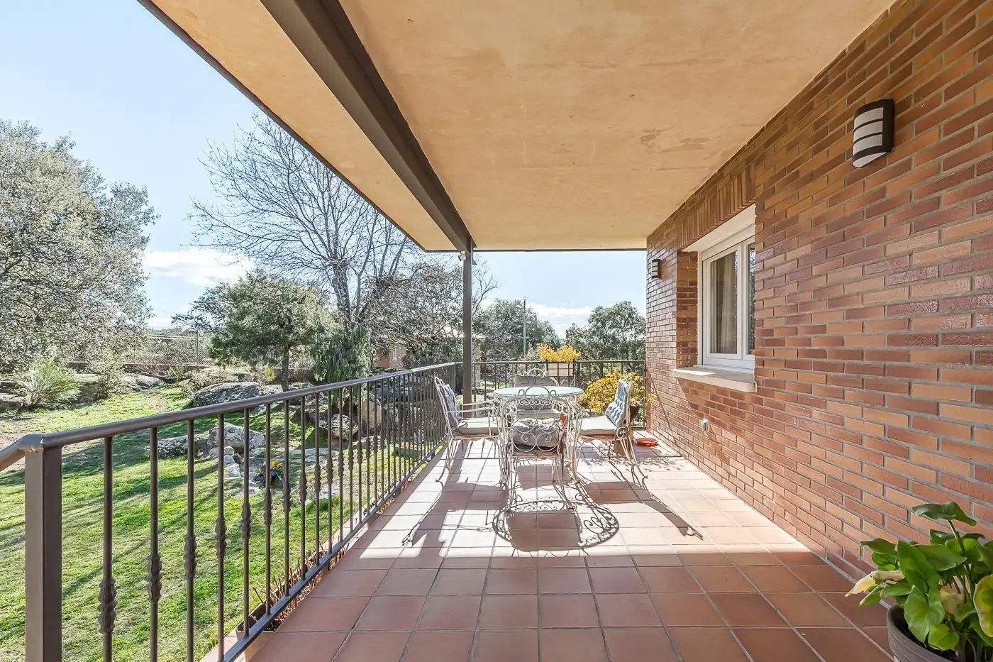 Terraza de Casa o chalet en venta en El Escorial con Calefacción, Jardín privado y Terraza