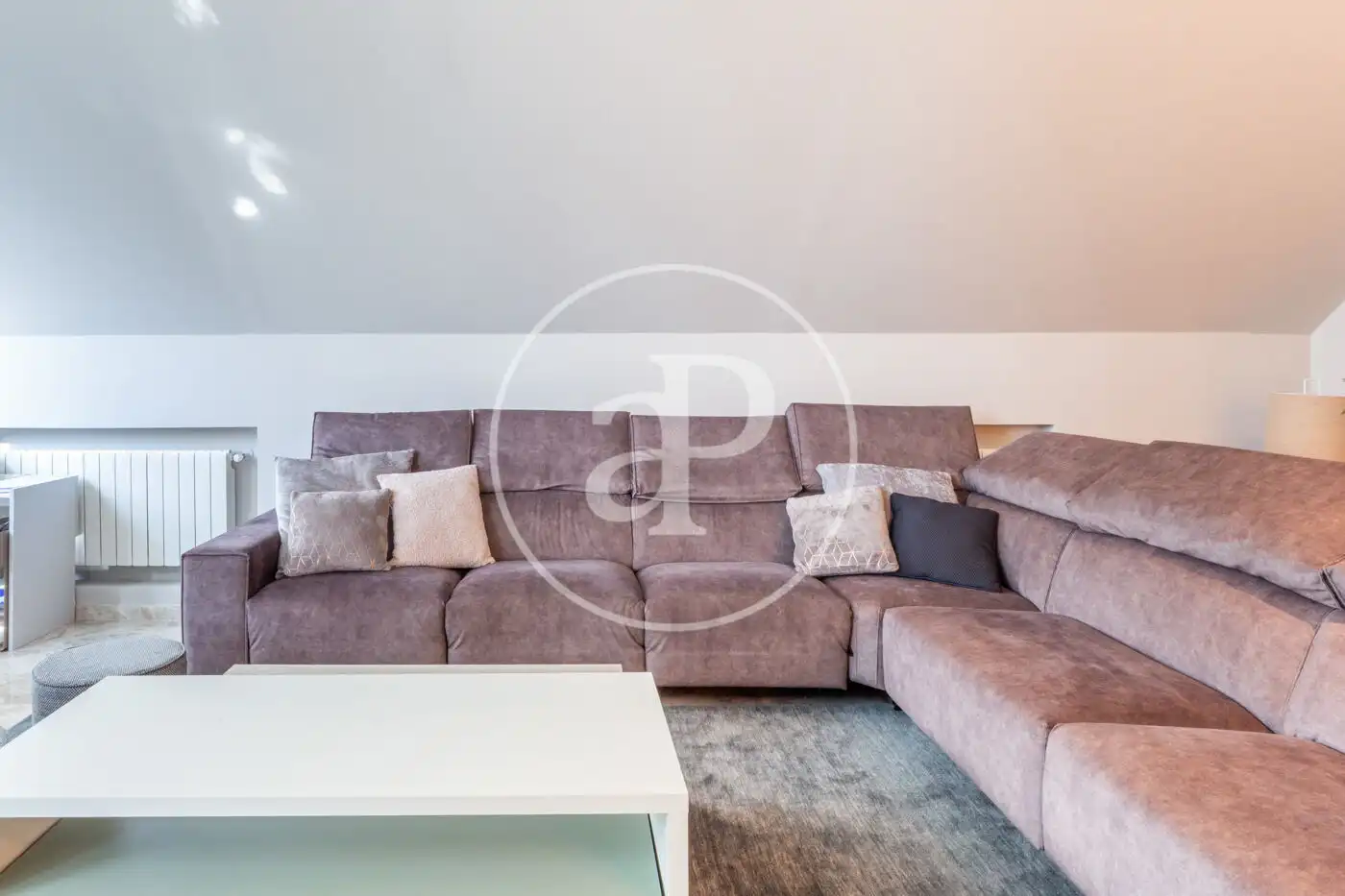 Sala de estar de Dúplex en venta en Valencia con Aire acondicionado, Calefacción y Terraza