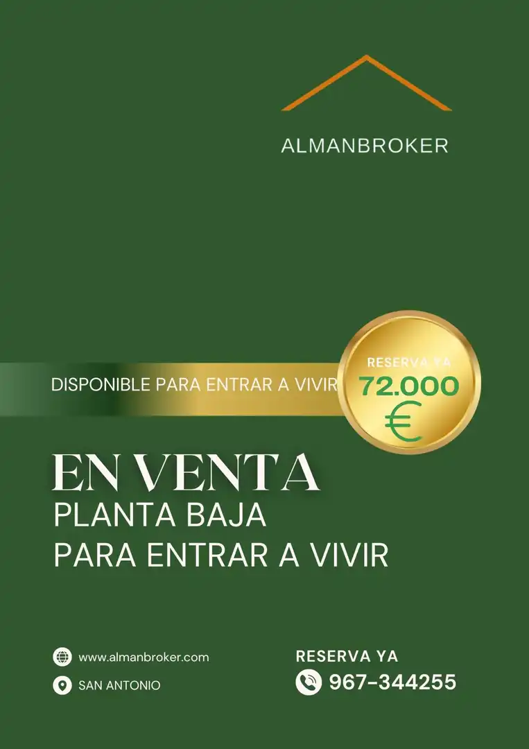 Piso en venta en Almansa con Amueblado