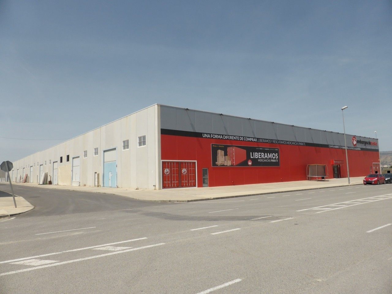 Exterior view of Industrial buildings to rent in Alhama de Murcia