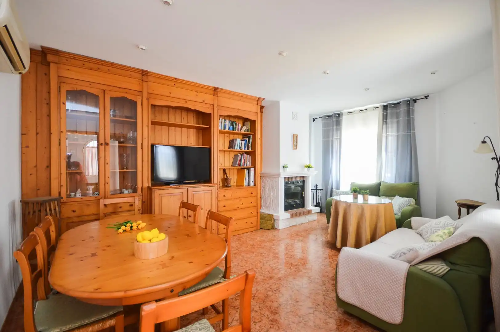 Sala de estar de Casa o chalet en venta en Huércal de Almería con Aire acondicionado, Calefacción y Terraza
