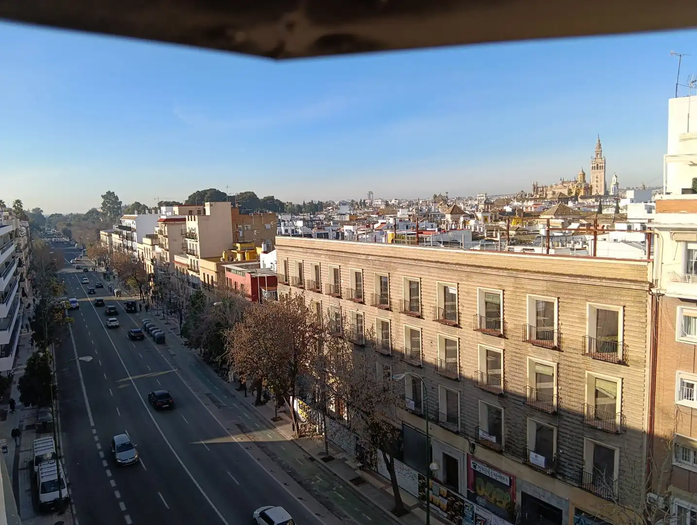 Exterior view of Flat for sale in Sevilla  with Air Conditioner, Terrace and Balcony