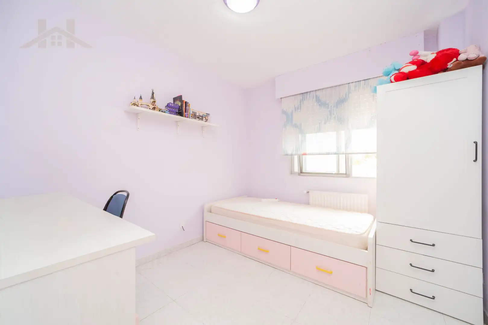 Bedroom of Flat for sale in Móstoles  with Heating, Terrace and Furnished
