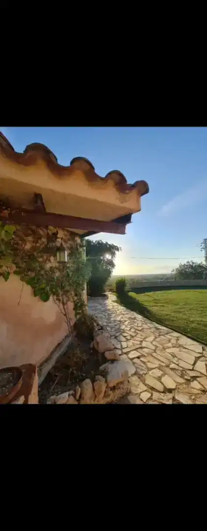 Vista exterior de Finca rústica en venda en L'Ametlla de Mar  amb Aire condicionat, Piscina i Balcó